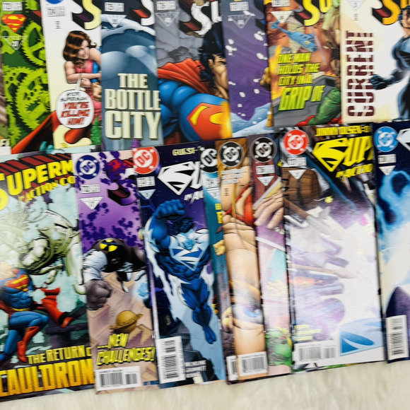 Superman Action Comics 600 710-738 Lot Superman Blue Vs Joker - Picture 3 of 6